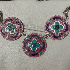 Multicolor Pendant Necklace
